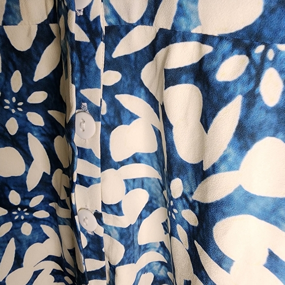 ESHAKTI dress size 18 art deco print women's dress with pockets - Picture 7 of 8